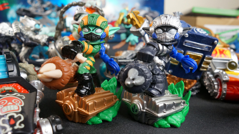 Illustration for article titled The Skylanders Superchargers Toys Are Mostly Great